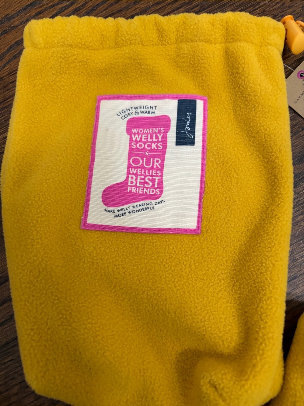 Joules NWT Women’s Fleece Welly Socks/Liners 

Size: M - Picture 3 of 6